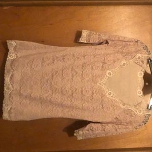 NWOT Classic Lace Top